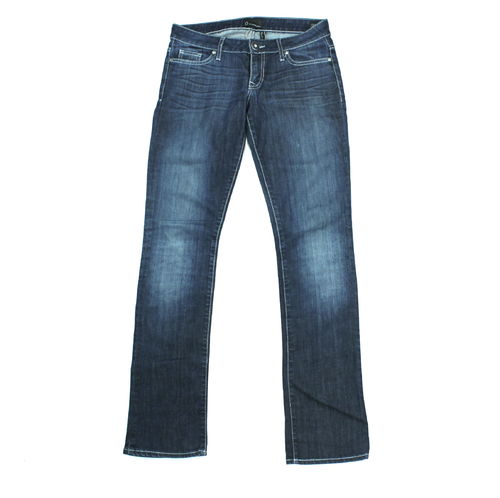 GUESS Slim Jeans Hüft Hose Damen Denim dunkelblau W 31