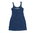 H&M Mini Jeans Kleid Träger Denim blau tailliert Stretch 36