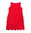 C&A Etui Spitzen Kleid Midi Sommer elegant rot ohne Arm 46