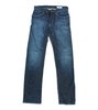 H&M Jeans Hose Damen Denim dunkelblau Knöpfe W 29 L 32
