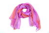 BiBA großes Tuch Schal Damen bunt Sommer rosa lila