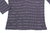 S.OLIVER Shirt Damen 3/4 Arm gestreift lila V-Ausschnitt 38