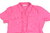 C&A Sommer Bluse pink gestreift Kurzarm V-Ausschnit Falten 38