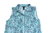 H&M Sommer Long Bluse Tunika ohne Arm transparent bleu 36