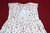 H&M Bandeau Mini Shirt Kleid Streublümchen hell beige 34