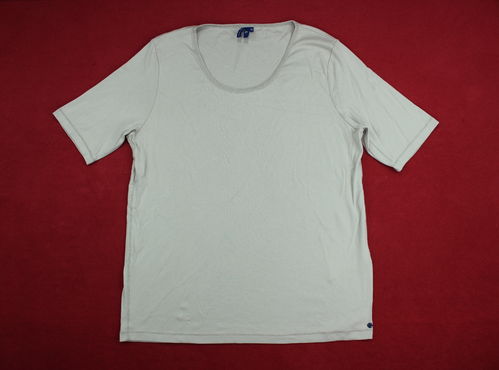 CECIL Basic Sommer Shirt Damen Kurzarm hell beige 2XL
