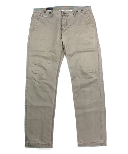 C&A Jeans Hose Slim Fit Herren Chino beige W 36 L 34