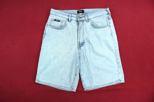HUGO BOSS Sommer Jeans Hose kurz Bermuda hellblau 44
