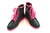 Winter Boots Stiefeletten Damen schwarz neon Warmfutter 39