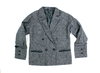 WOLFF Vintage Woll Jacke Blazer Damen Winter grau 40