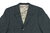 C&A Anzug Jacke Business Sakko gestreift grau Einreiher 48