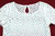 H&M Spitzen Bluse Shirt Damen Kurzarm transparent weiß M
