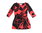 JOACHIM BOSSE Long Bluse Tunika Mini Kleid rot schwarz 38 40