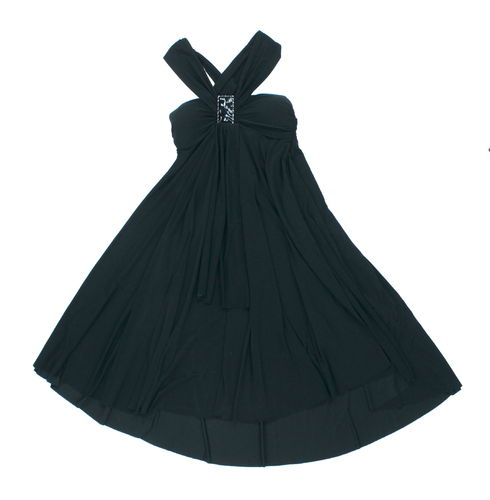 WINK Cocktail Kleid Neckholder A-Linie Softcups schwarz M