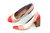 S.OLIVER Pumps High Heels Alltag rot rosa beige 39