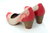 S.OLIVER Pumps High Heels Alltag rot rosa beige 39