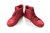 BADY Hochfront Boots Stiefeletten Sneaker Damen Leder rot 41